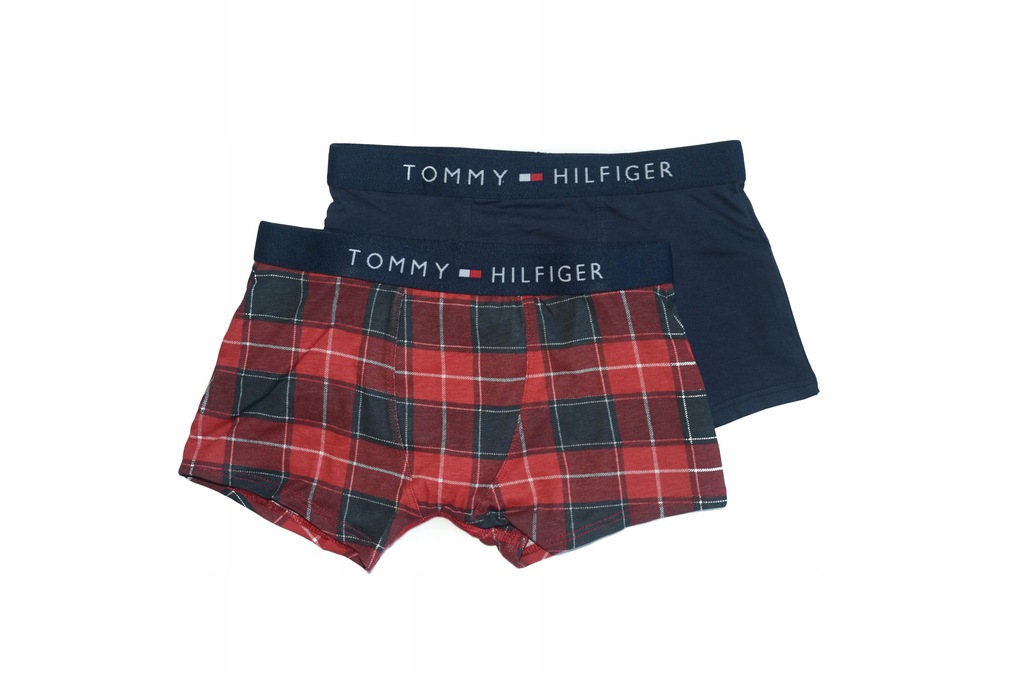 TOMMY HILFIGER 2 PACK BOYS TRUNK ICON COTTON S