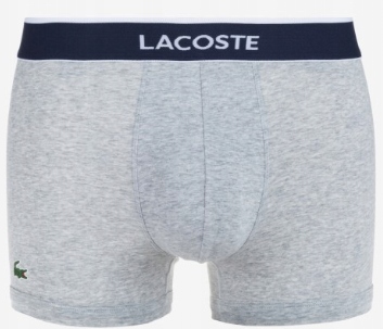 S163 LACOSTE BOKSERKI MĘSKIE SZARE XXL