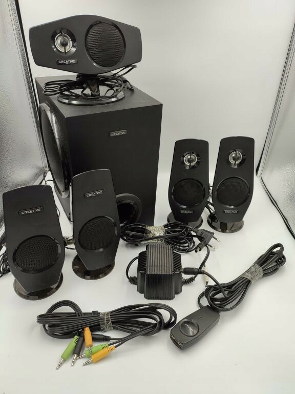 CREATIVE INSPIRE T6060 AUDIO 5.1 CZYTAJ OPIS !!!!