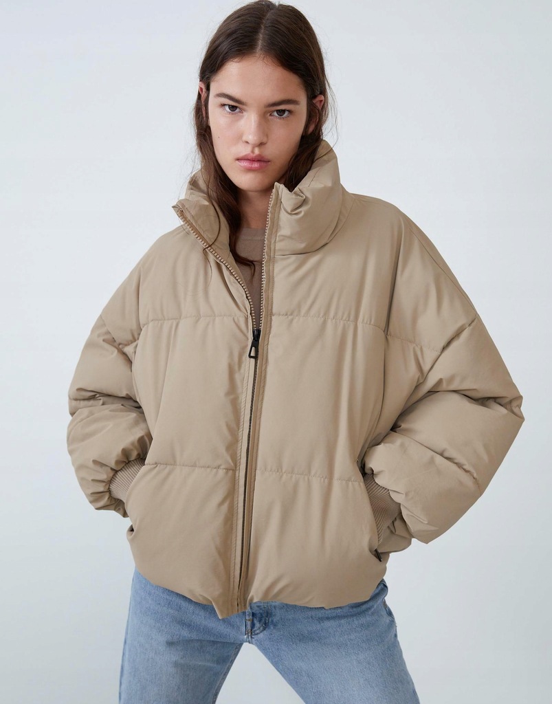 ZARA KURTKA OVERSIZE STÓJKA XG5 XXC__XS - 13209157933