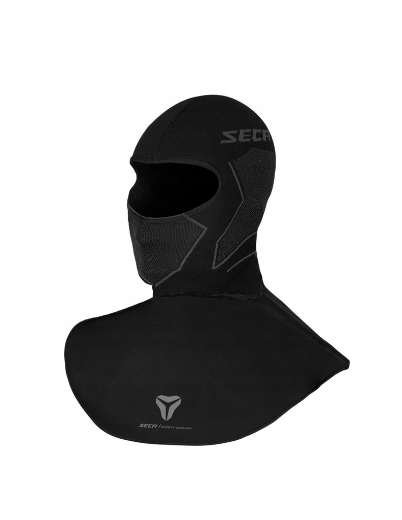 Kominiarka motocyklowa SECA BANDIT II WINDSTOP męska czarna L