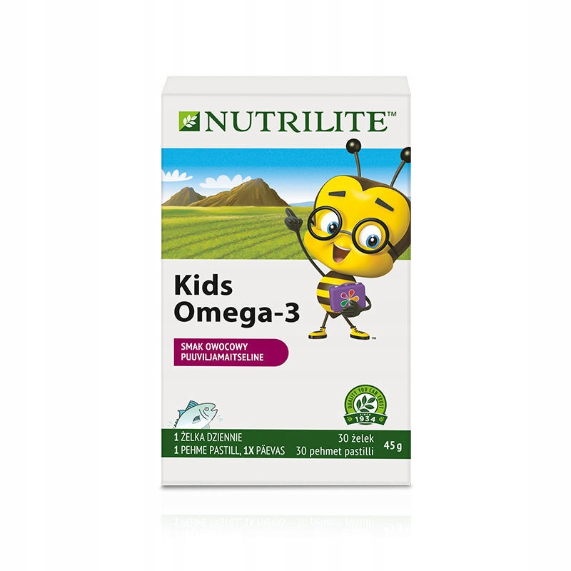 Kids Omega-3 Nutrilite 30 tabletek do żucia Amway
