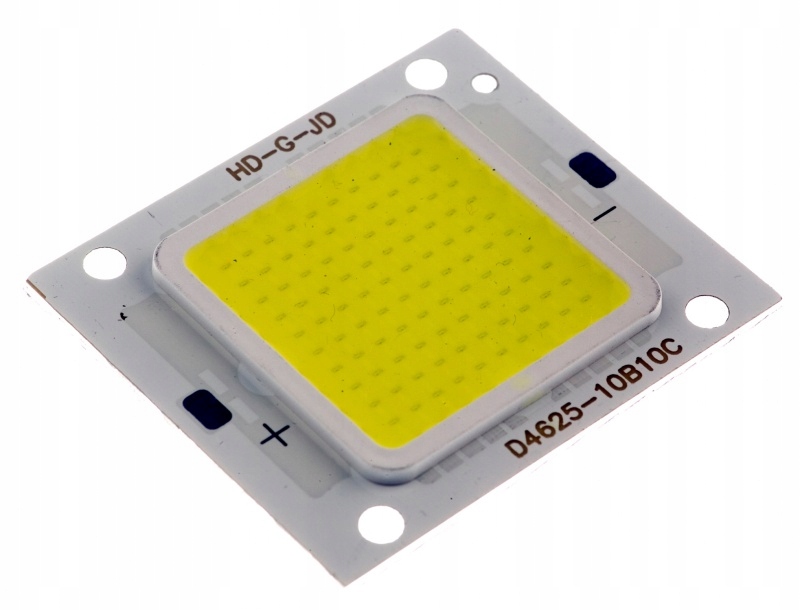 DIODA LED COB 50W CIEPŁA DO HALOGENU NAŚWIETLACZA