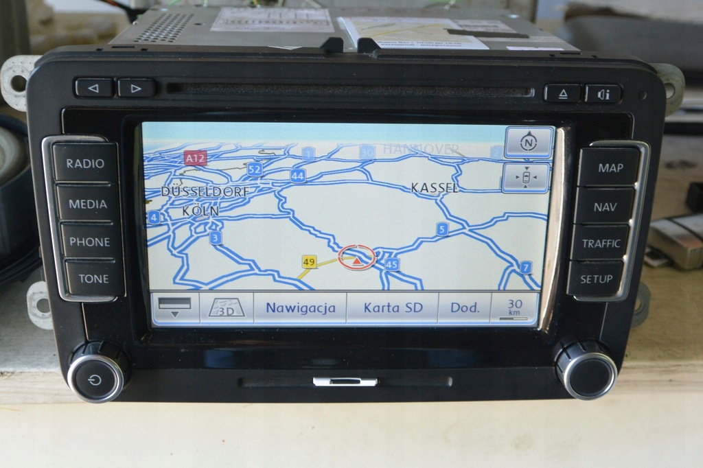 RNS510 VW Passat Tiguan 1T0035680B Radio NAVI 08R