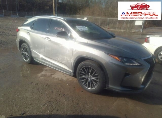 Lexus RX 2017, 3.5L, 4x4, po gradobiciu