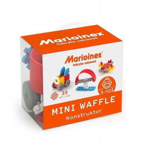 Klocki Marioinex Mini Waffle konstruktor 35 el.