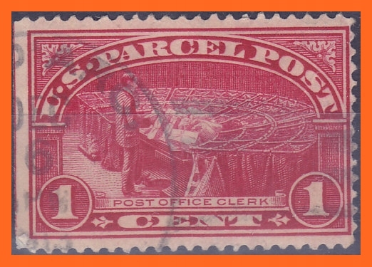 USA - znaczek kasowany z 1912 roku. Z 4969.