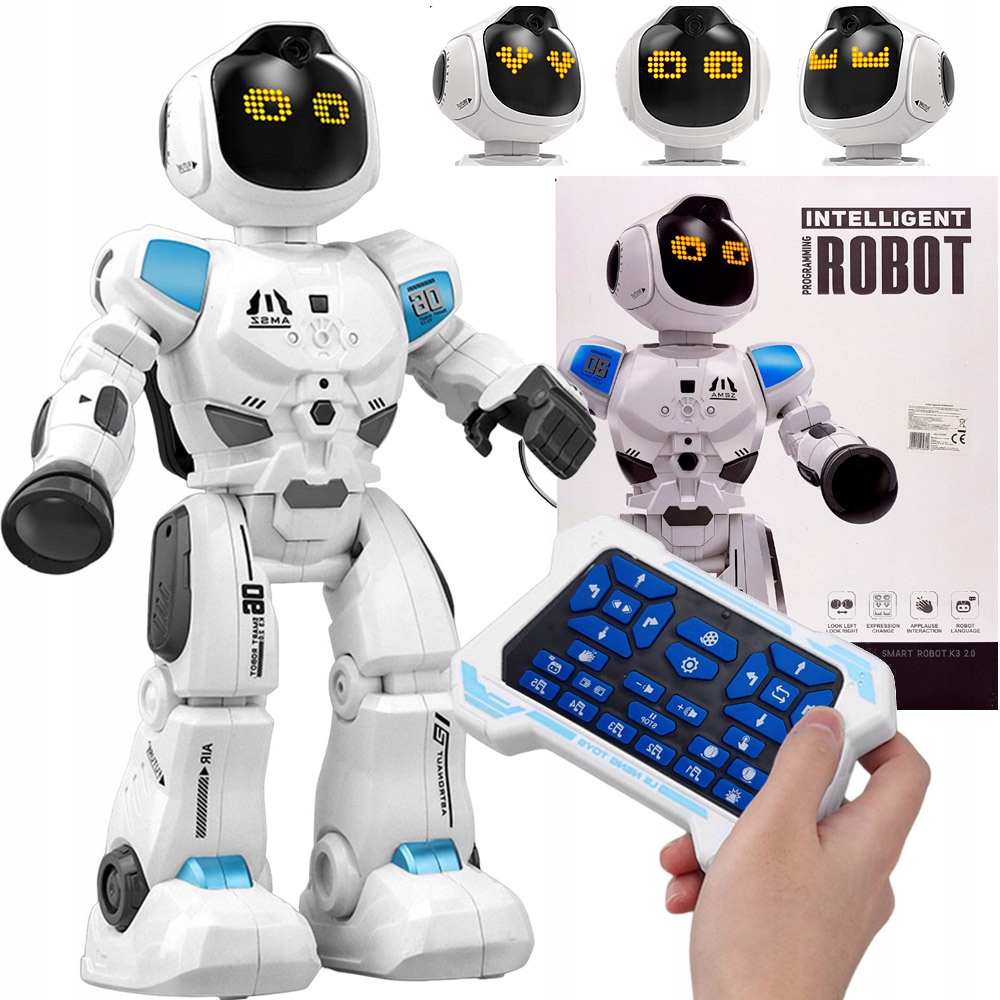 ROBOT z PROGRAMOWANIEM na PILOT nauka DLA DZIECI