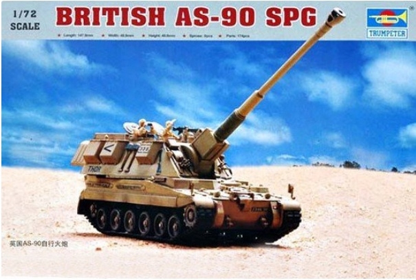 Model do sklejania Trumpeter 07221 U. K. AS-90 SPG