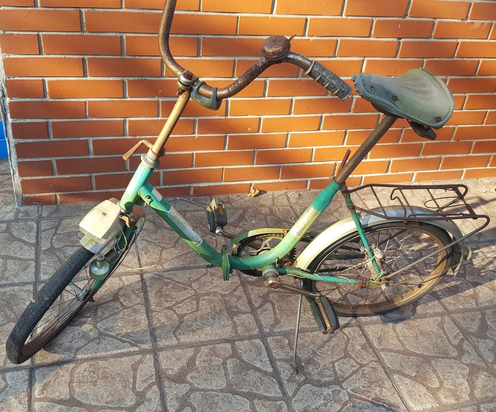 Stary rower FLAMING składak vintage retro PRL