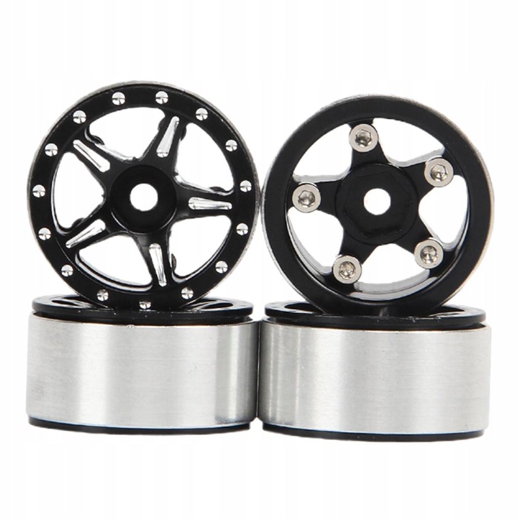 4 RC Wheel Rim Wheels Hub do SCX24 Model zdalnego