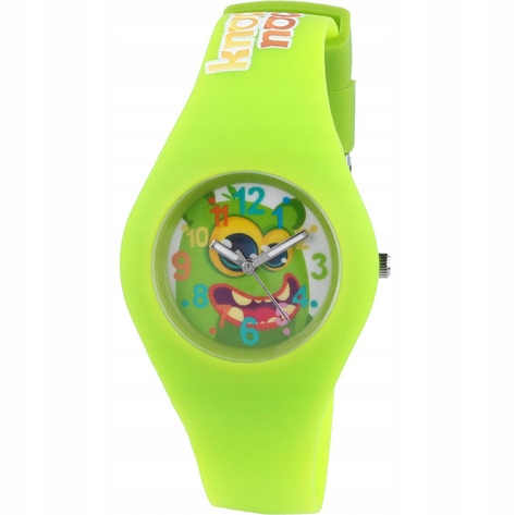 Zegarek dla dzieci KNOCK NOCKY zielony + skarbonka