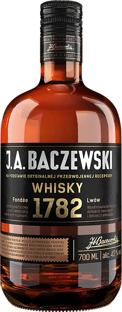 Baczewski 1782 whisky kolekcjonerska 700ml