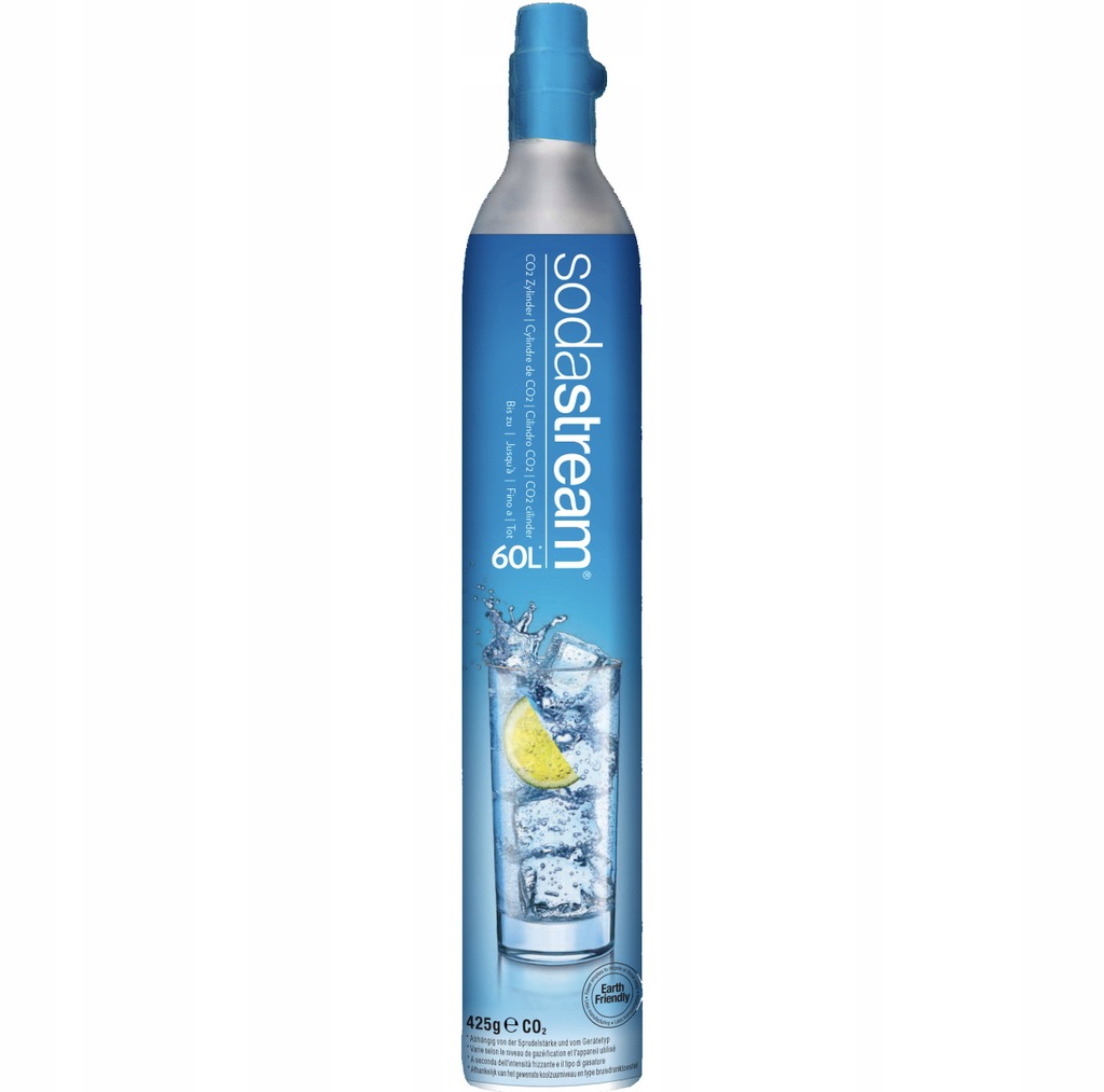 Cylinder SodaStream gaz butla nabój CO2 niebieski 12108151129