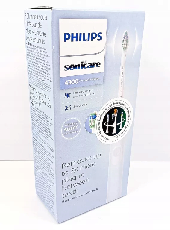SZCZOTECZKA SONICZNA PHILIPS SONICARE HX6803/04 PROTECTIVECLEAN 4300 BŁĘKI