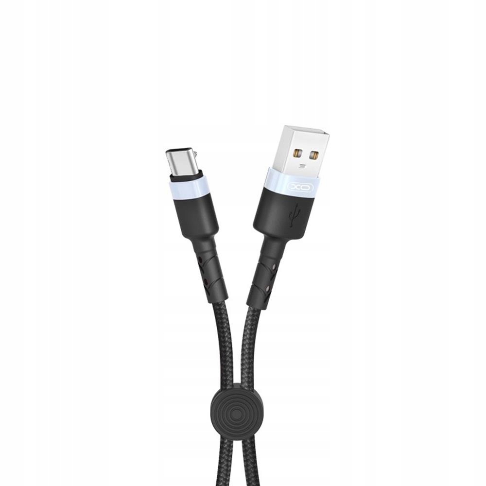 Kabel USB micro USB XO NB117 2,1A 25cm czarny
