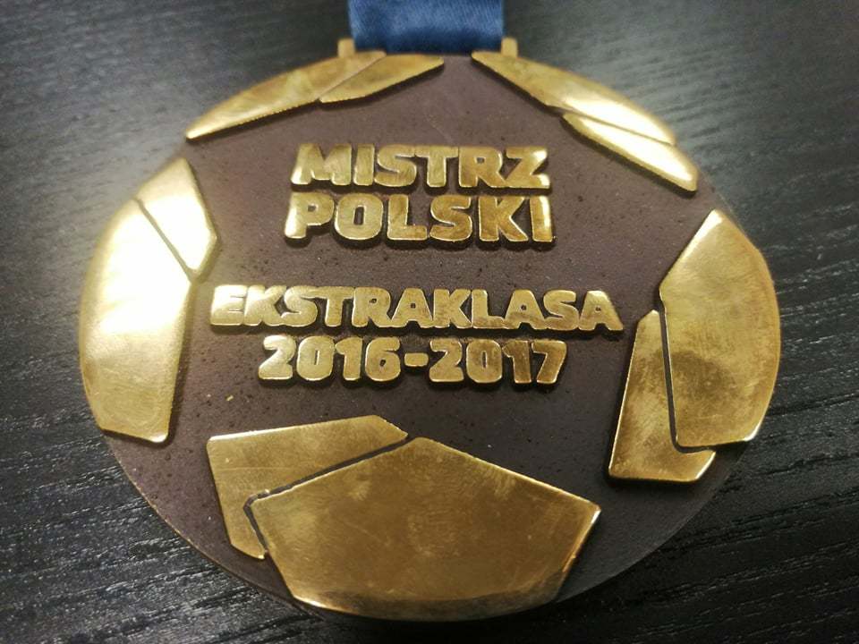 Legia Warszawa - medal za Mistrzostwo Polski 2017