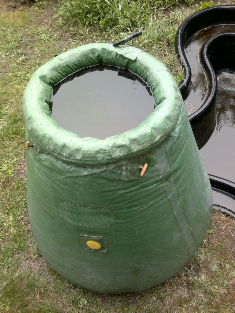 POJEMNIK NA DESZCZÓWKĘ WODĘ ZBIORNIK 300L WOJSKOWY - 7359655285
