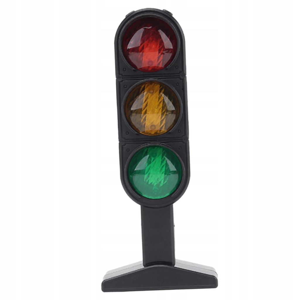 Simulated Traffic Light Pretend Toy Crossroad Traffic Light Mini for Boys B