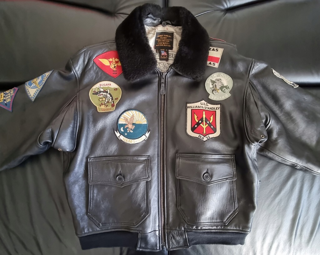 Kurtka męska Cockpit USA Top Gun Navy G1 14629849504 oficjalne