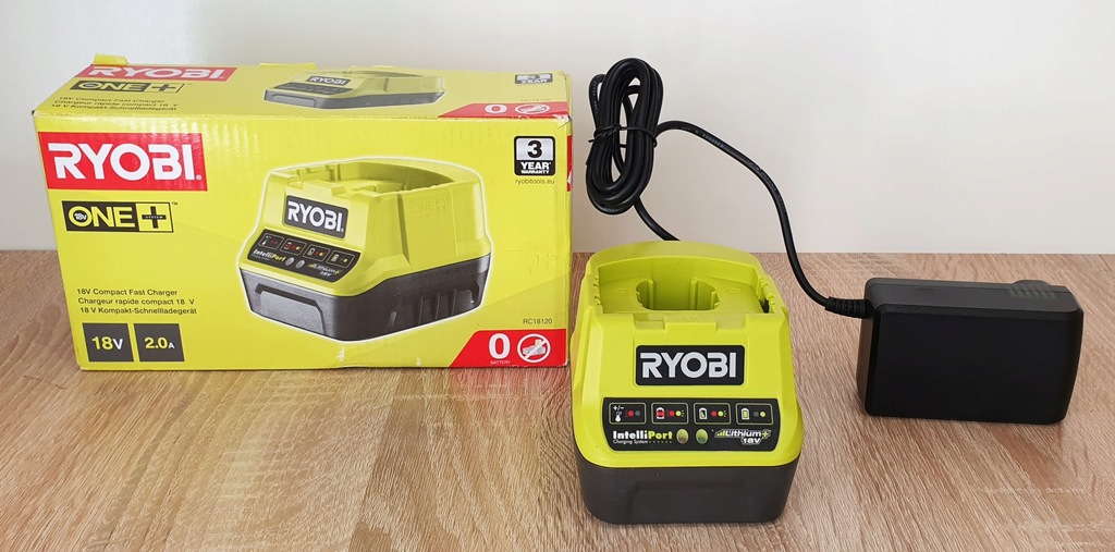 Szybka ładowarka Ryobi RC18120 18 V ONE+