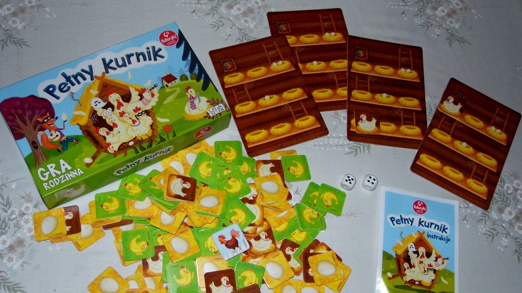 Pelny Kurnik Zabawna Gra Rodzinna Kukuryku Nowa 7595167810 Oficjalne Archiwum Allegro