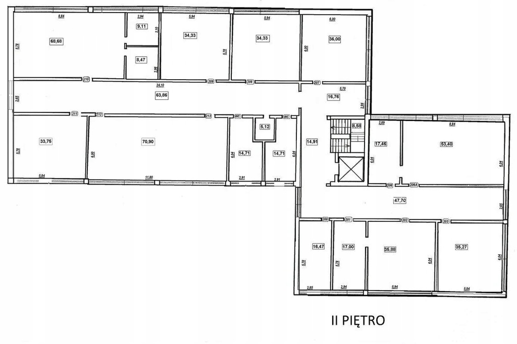 Biuro, Zielona Góra, 649 m²