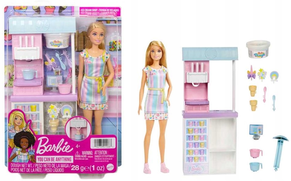 Lalka Barbie LODZIARNIA ZESTAW Z LALKA