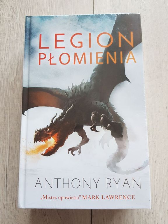 Książka Legion płomienia - Anthony Ryan NOWA folia