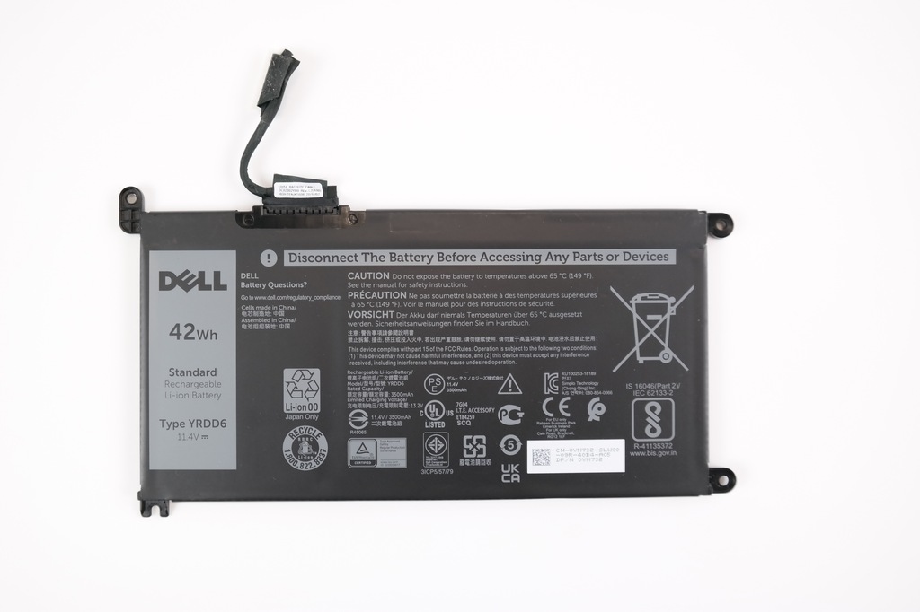 Bateria YRDD6 Dell Inspiron 3593