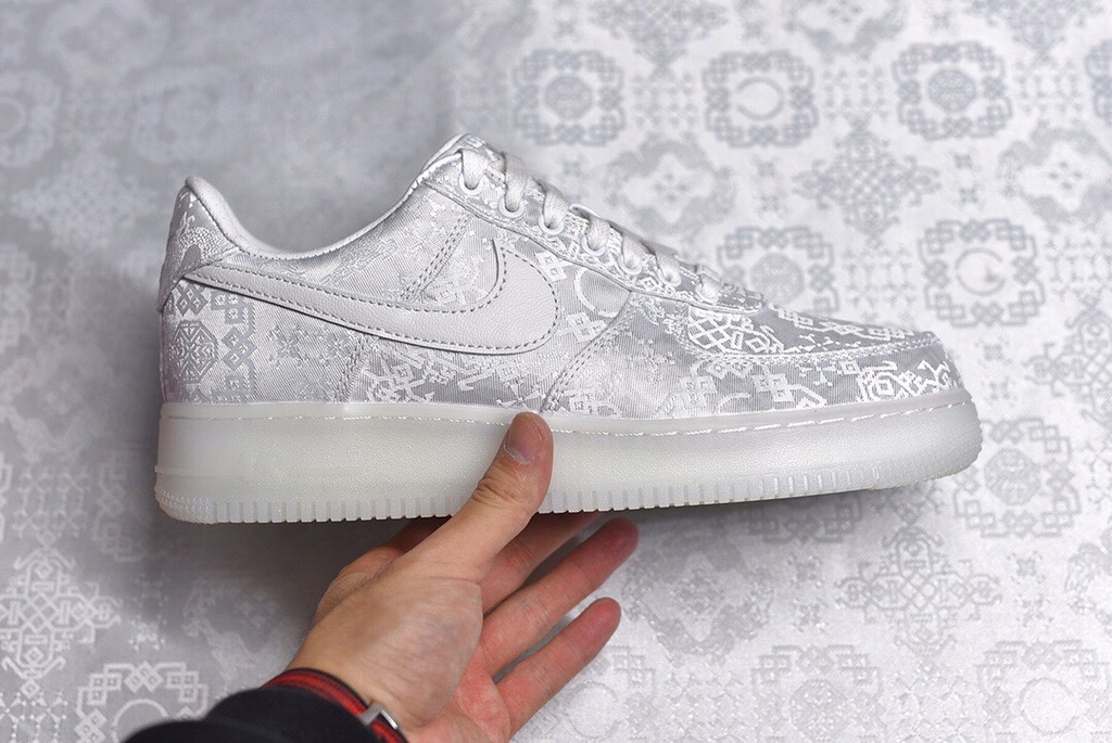 Clot x Nike Air Force 1 Premium AF1 Silk White 8797596832 oficjalne archiwum Allegro