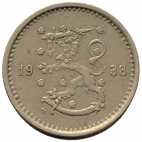 54284. Finlandia, 50 pennia 1938 r.