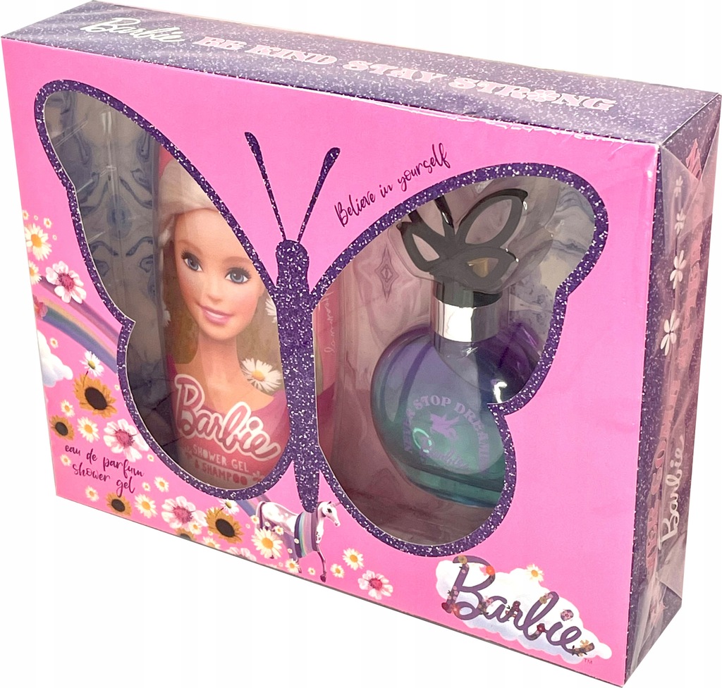 Zestaw kosmetyków BARBIE SZAMPON Z PERFUMAMI