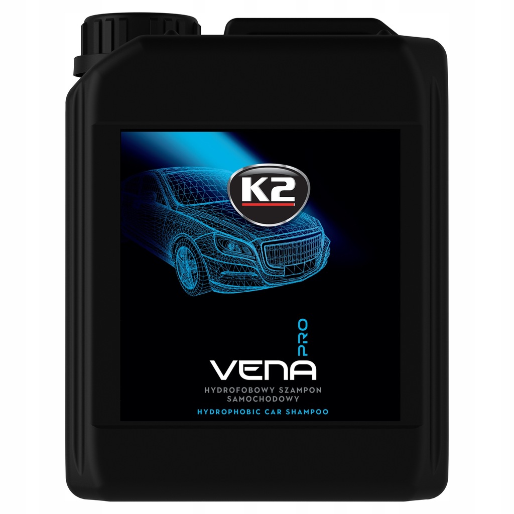K2 VENA PRO 5L - Bezpieczny szampon hydrofobowy