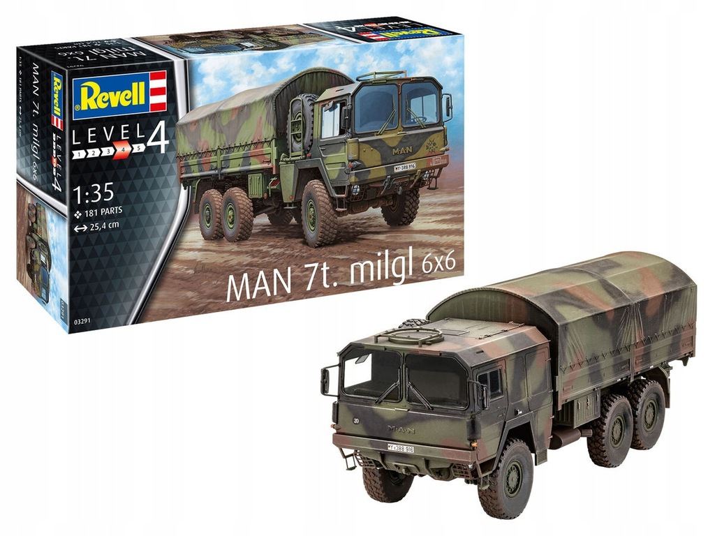 Revell 03291 1/35 MAN 7t Milgl.