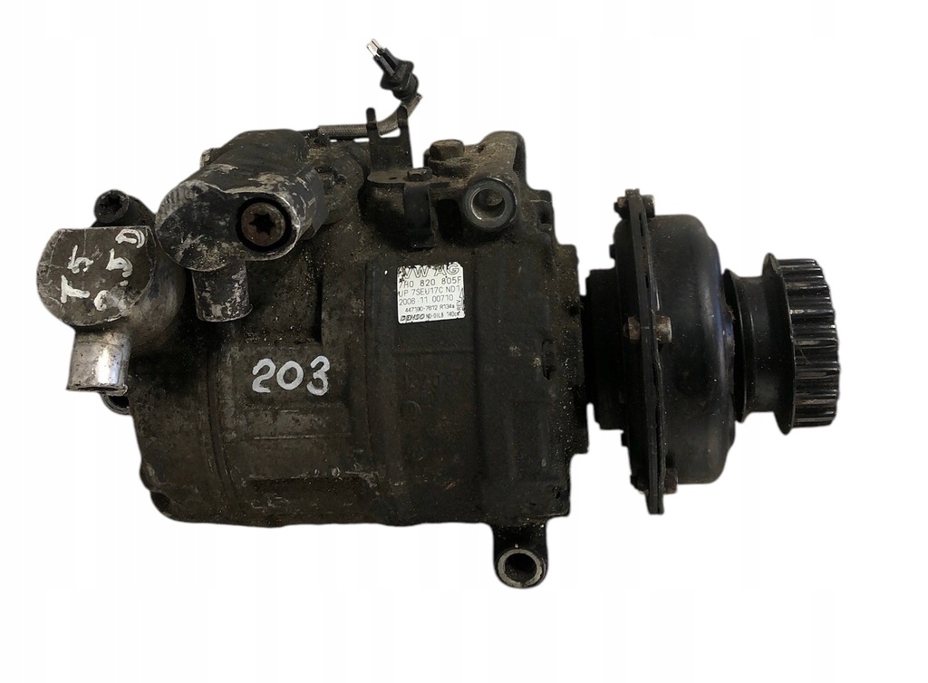 SPRĘŻARKA KLIMATYZACJI VW TOUAREG 7L LIFT 5.0 V10 TDI 7H0820805F