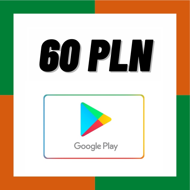 Google Play 60 zł Kod podarunkowy - (20 + 20 + 20)