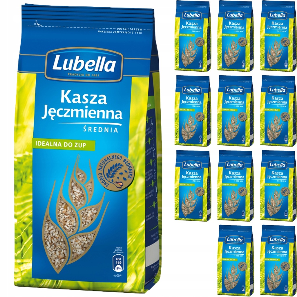 Lubella Kasza Jęczmienna Średnia 12x400g