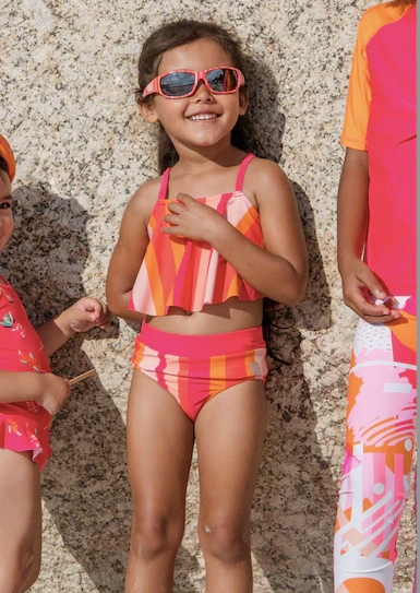 Bikini dla dzieci Reima Honolulu 98 / Berry Pink