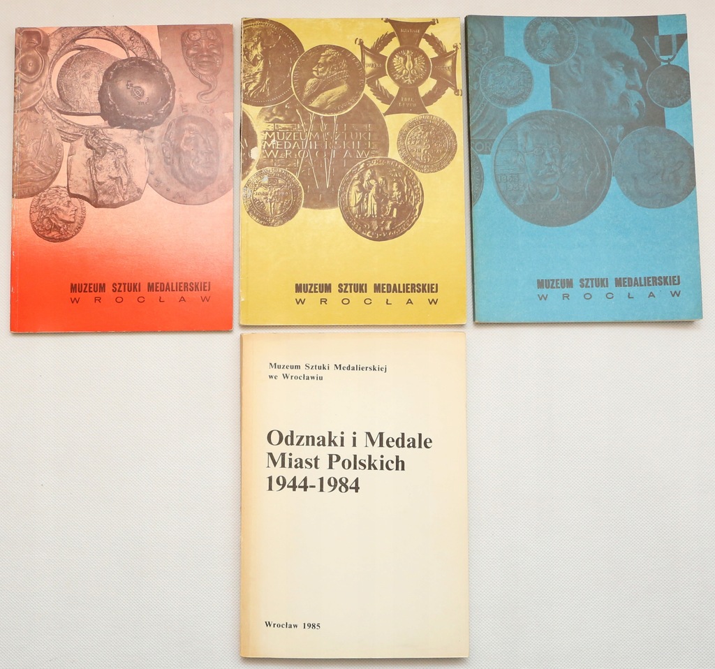 Muzeum Sztuki Medalierskiej Wrocław 4 biuletyny