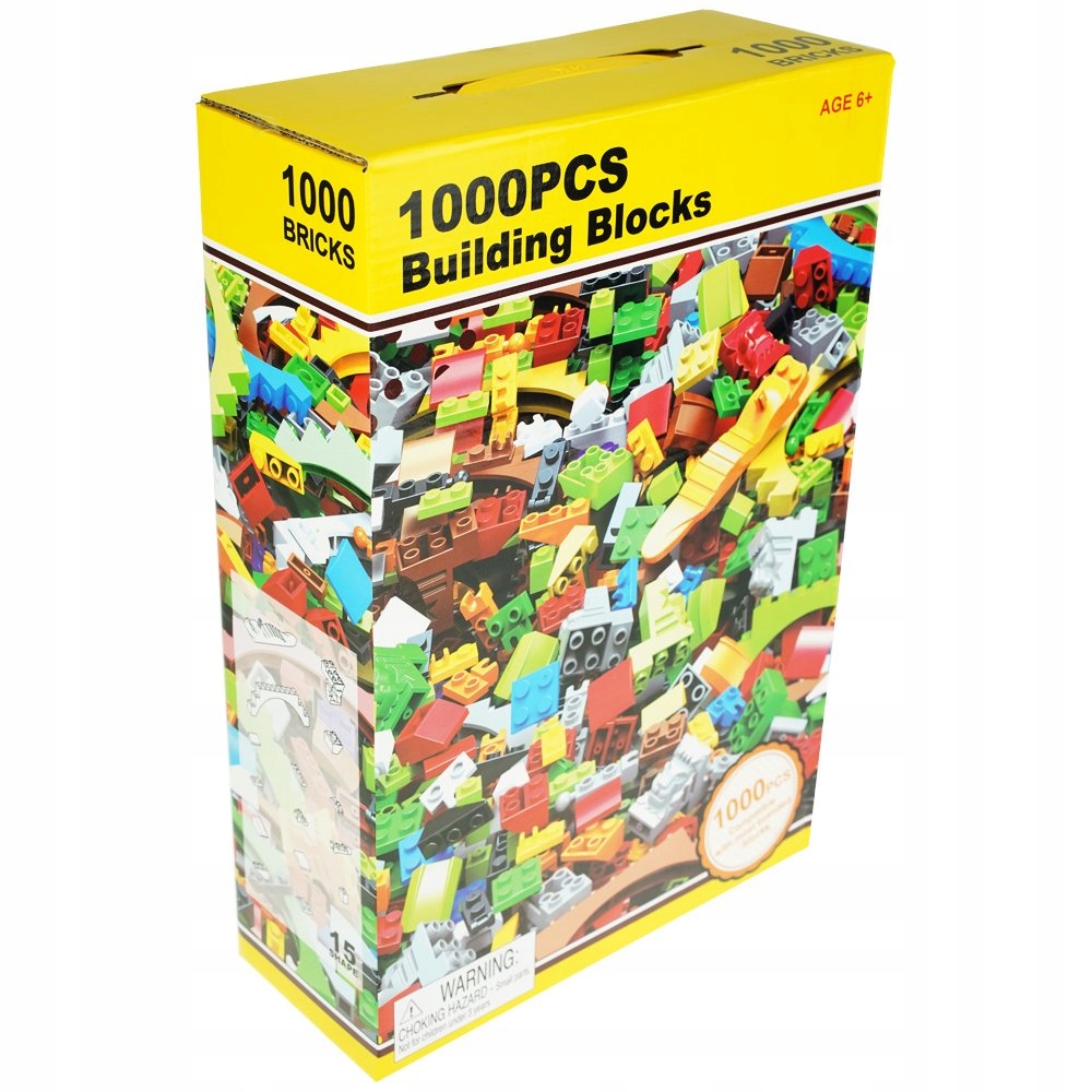 Купить КОНСТРУКЦИОННЫЕ БЛОКИ НАБОР 1000 ШТ. ПОДХОДИТ ДЛЯ LEGO: отзывы ...
