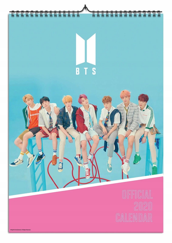 Купить Оригинальный календарь BTS Bangtan Boys на 2020 год A3: отзывы, фото, характеристики в интерне-магазине Aredi.ru