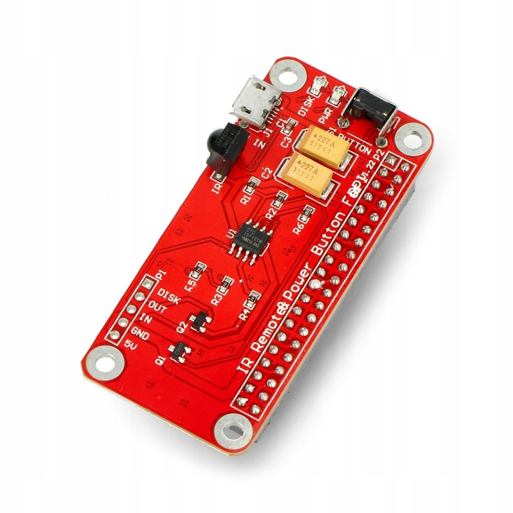 IR Hat + pilot - nakładka Raspberry Pi