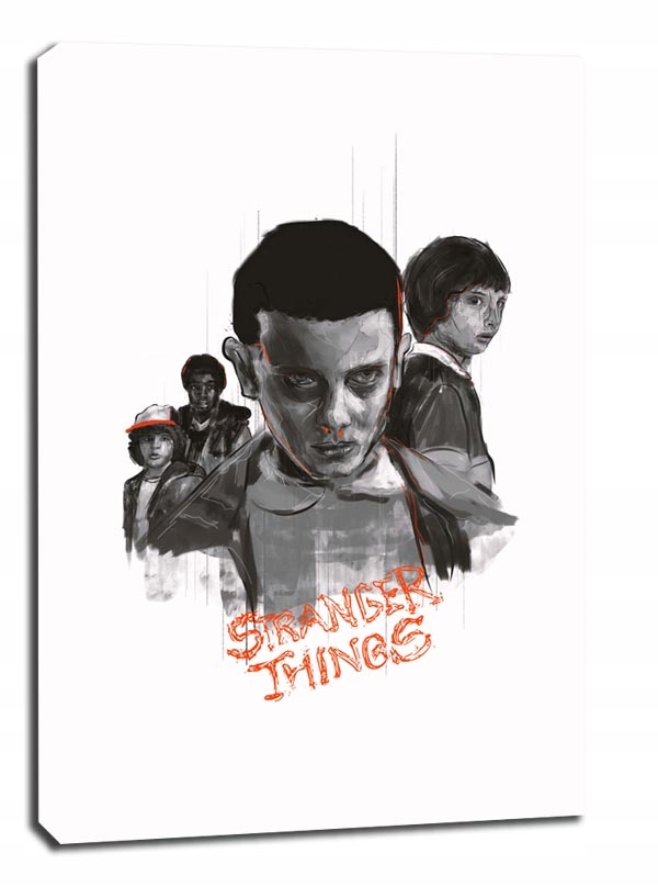 Stranger Things - obraz na płótnie 70x100 cm