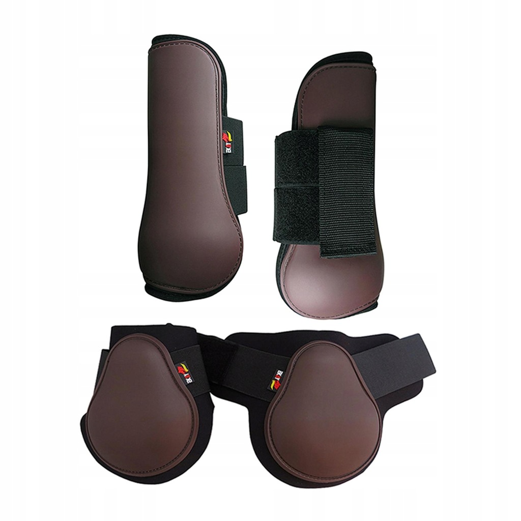 4 . Buty na nogi konia PU z przodu z tyłu i z