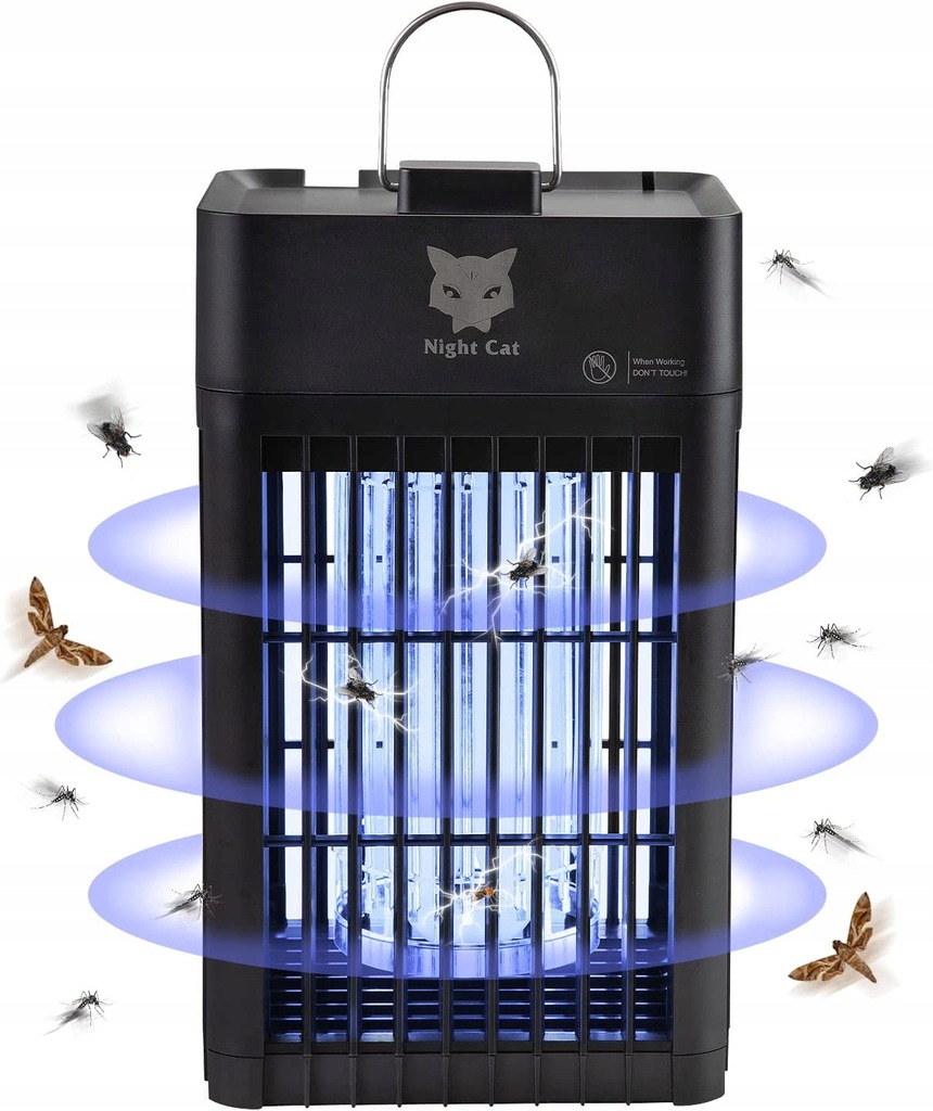 Lampa na komary odstraszająca owadobójcza UV 18W 4200V