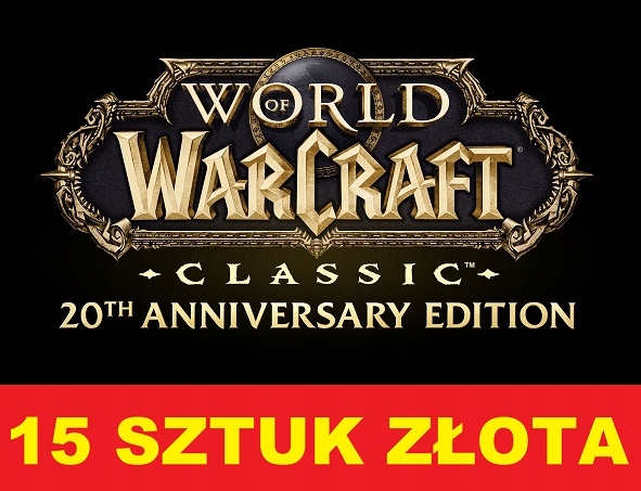 WORLD OF WARCRAFT Spineshatter 15G GOLDA ZŁOTO WOW CLASSIC A/H
