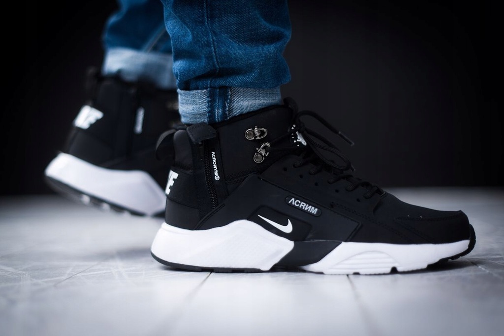 nike huarache x acronym city mid leather