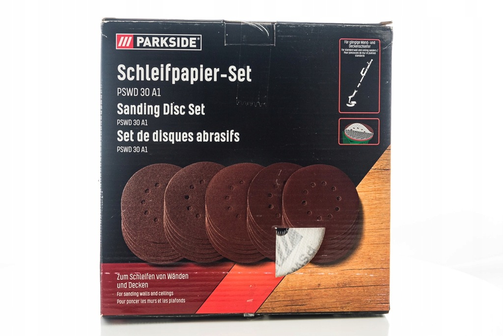 PARKSIDE Papier ścierny krążki na rzep PSWD 225mm - 9952334677 - oficjalne  archiwum Allegro | Schleifmaschinen