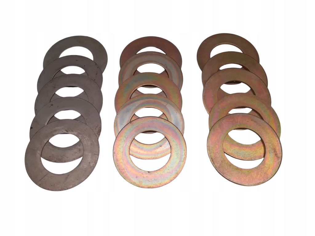 PODKŁADKI DYSTANSOWE DYSTANSE NA SWORZEŃ 70 mm 15 szt